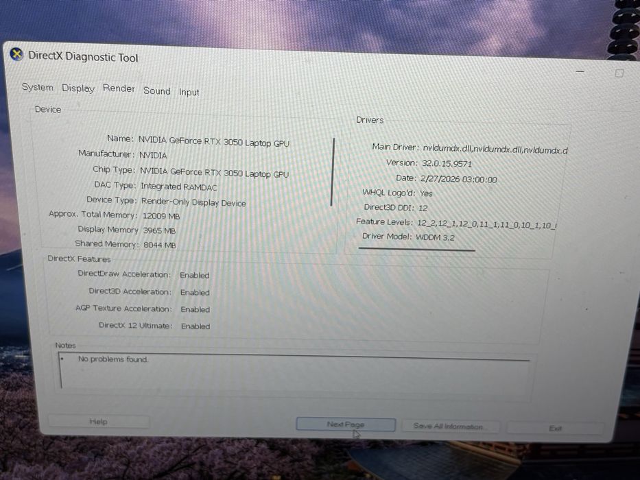 Laptop Acer Aspire 7