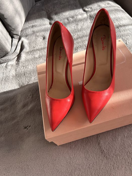 Обувки Bianki естествена кожа