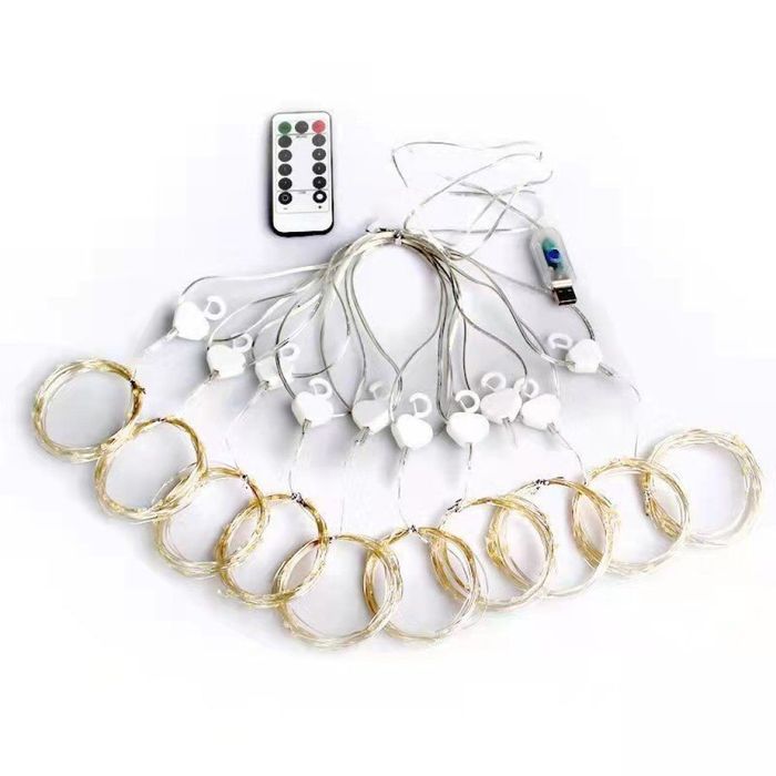 Коледни лампички с 300Led лампи 3 метра на 3 метра