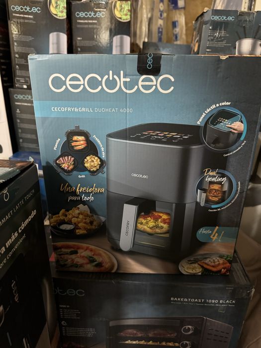 Еър фрайър Cecotec Cecofry&Grill Duoheat 4000 4L 1900W