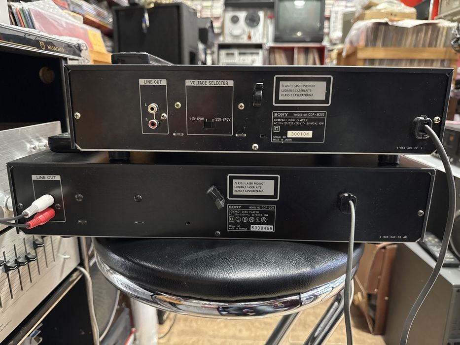Sony CDP M202  CDP 209 проигрыватель компакт дисков с пультом