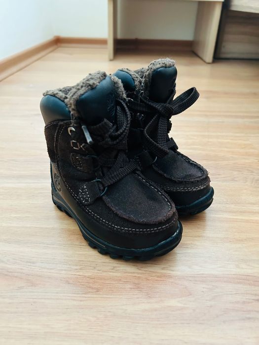 Timberland ОРИГИНАЛНИ Бебешки зимни кожени боти