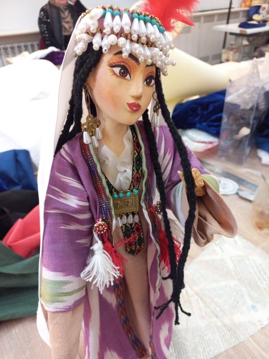 Suvinir qo'g'irchoqlar qòl ishi. сувинирные куклы