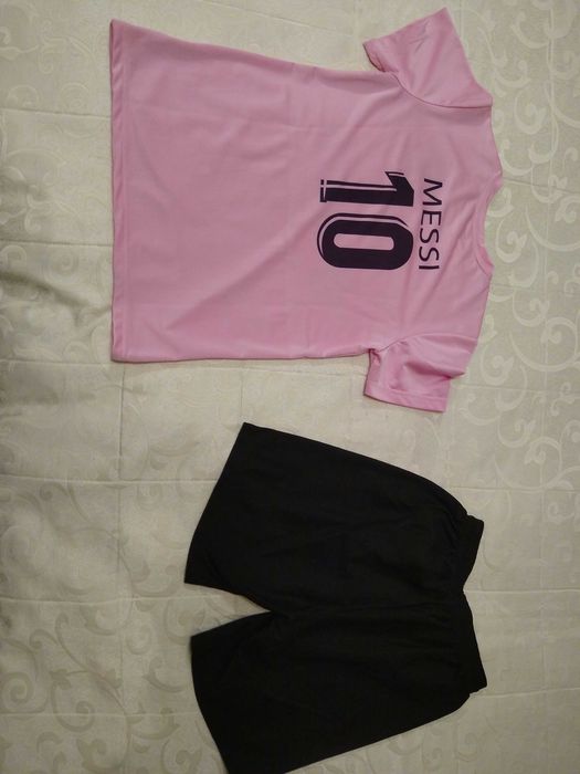 Tricou fotbal și sort FC Miami - numărul 10 Messi
