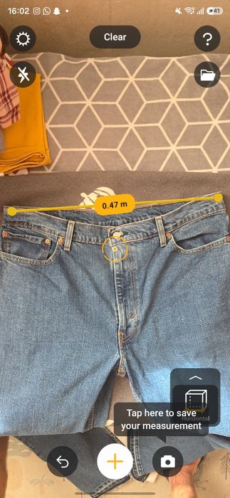 Blugi levis flared