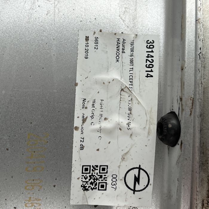 16” Джанти Opel 5X108