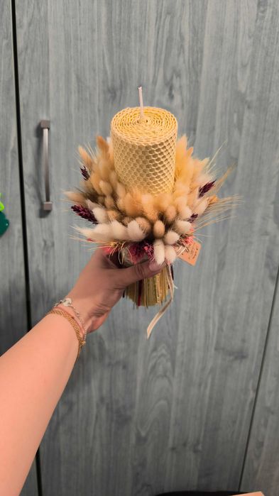 Lumânare fagure natural