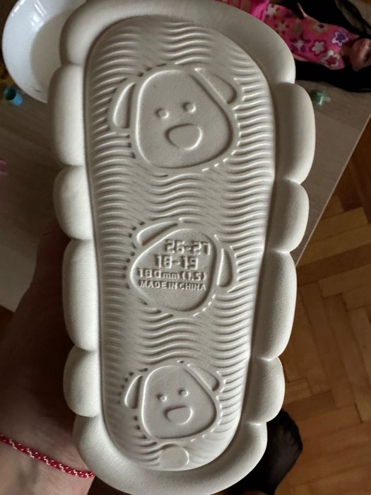 Детски чехли с подплата