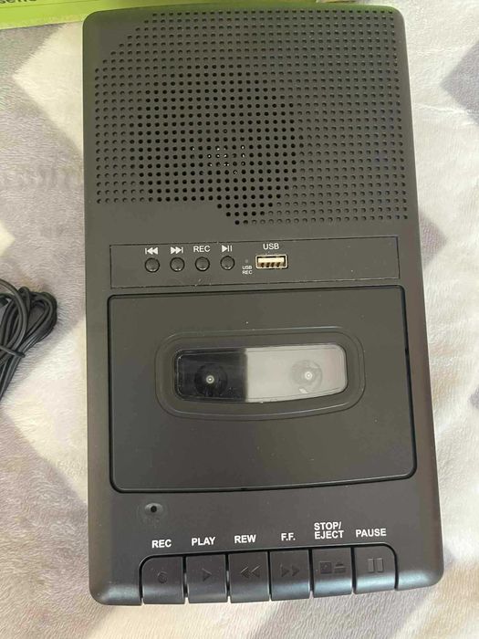 Портативен Касетофон с USB – Запис и Дигитализиране на касети WAV