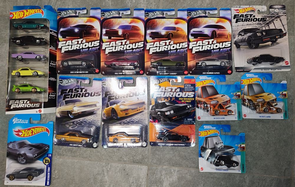 Hot Wheels Fast and furious