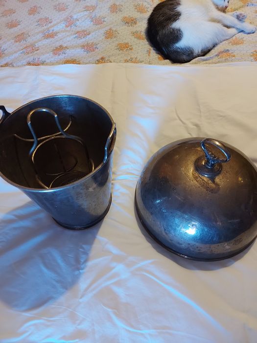 2 vase argintate