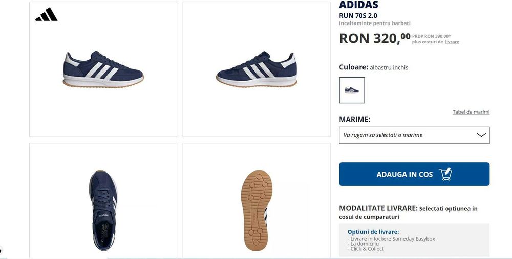Adidasi Adidas Sportswear Run 70s 2.0,barbati,(Super Ofertă).