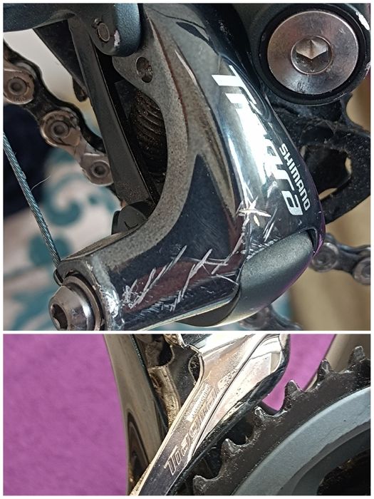 Shimano Hidraulic disc groupset 2x10 viteze cursiera gravel Tiagra