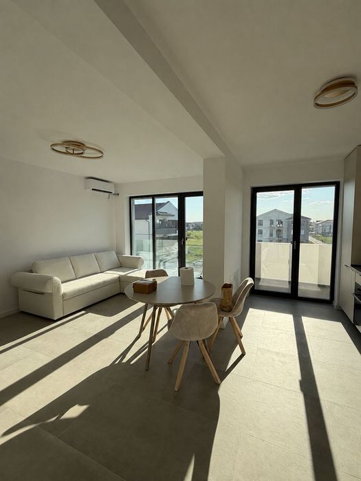 Apartament nou modern 2 camere | Prima închiriere | Loc parcare | Giroc