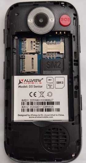 Мобилен телефон за възрастни ALLVIEW