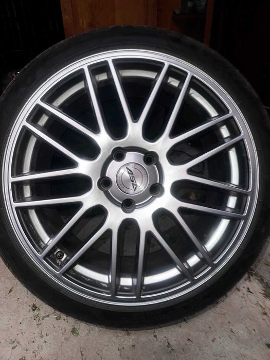 4 Jante ASA GT1 R18 cu anvelope de vară 225/40 R18