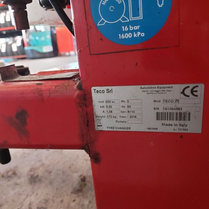 Монтаж/демонтаж машина- Teco 27