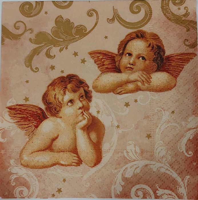 Салфетки за декупаж с ангели