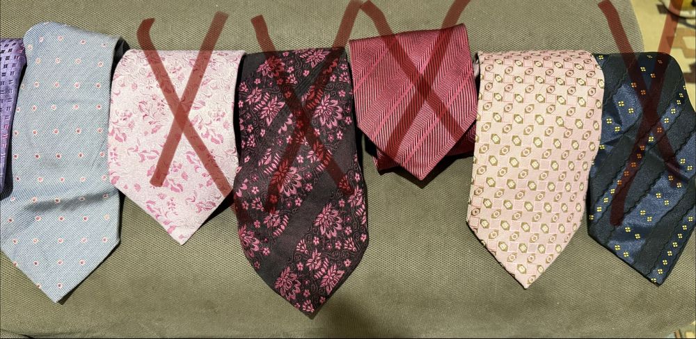 Винтажные галстуки