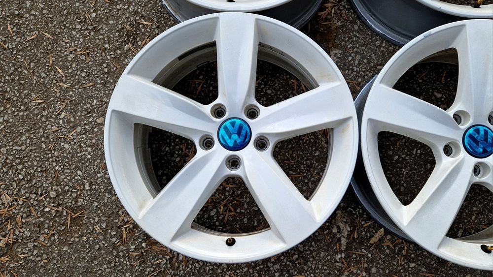 VW 17 5х112 лети джанти Фолксваген Голф Пасат Тигуан Шаран. 5x112