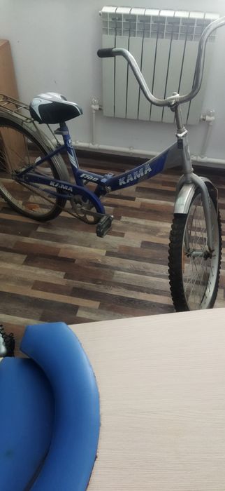 велосипед кама  в нормальном состоянии