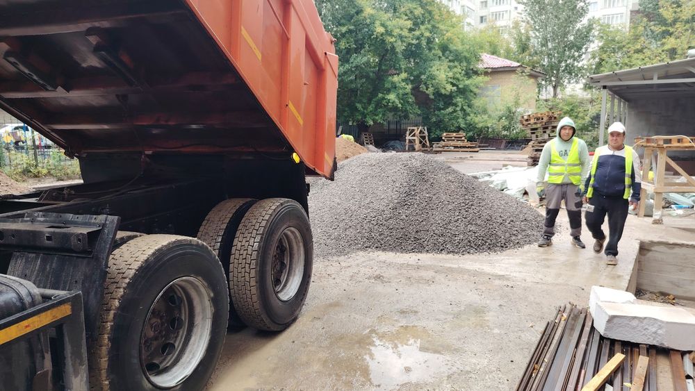 Услуги Камаз щебень песок Дресва