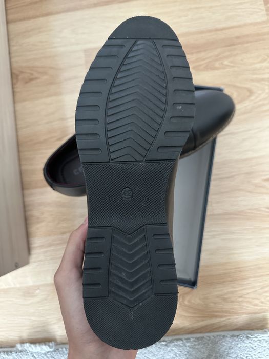 Мъжки черни официални обувки Effetti Shoes 42 номер