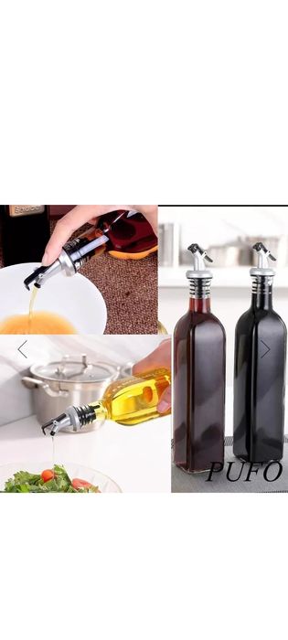 Set 2 Recipiente Ulei Otet 580 ml