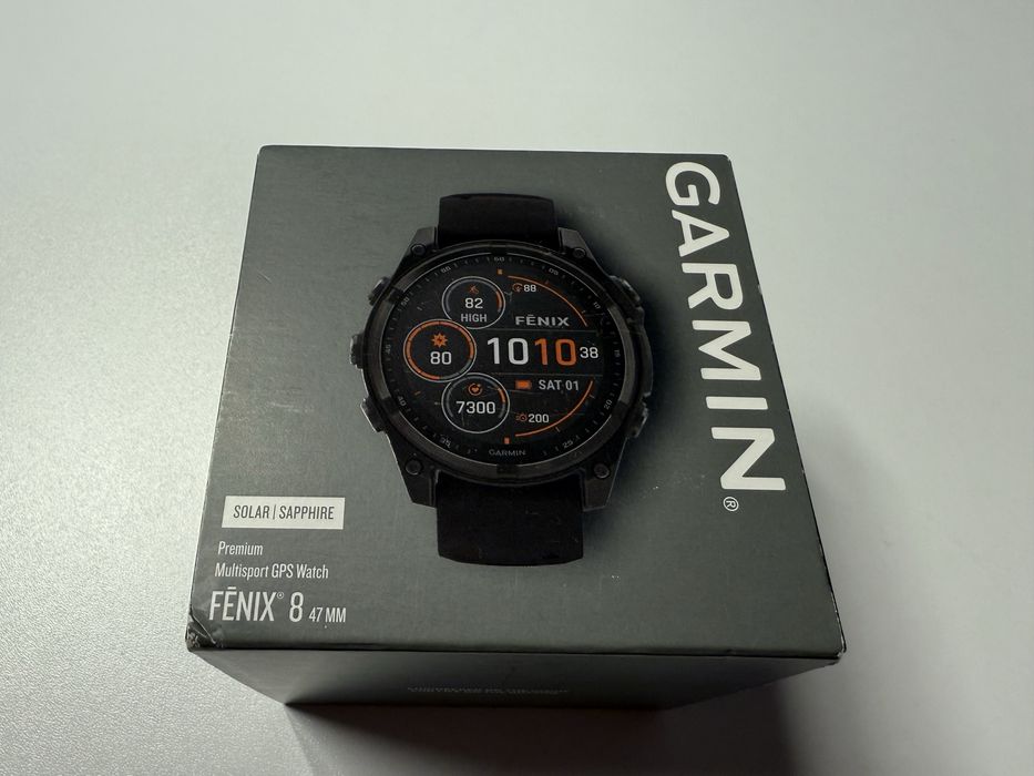Garmin Fenix 8 Solar Saphire 47mm Nou Neactivat