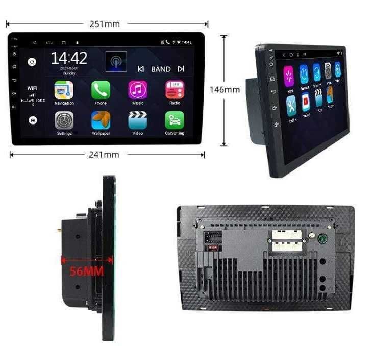 Мултимедия 10" инча за кола за автомобил Android навигация универсална