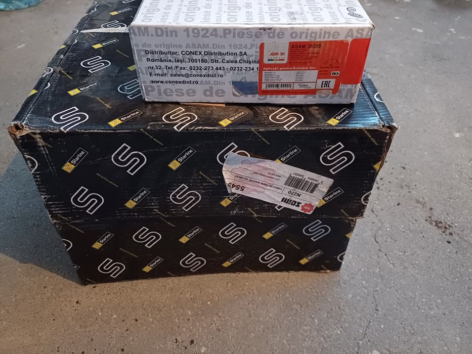 Комплект задни  барабани с лагери и накладки за Дачия и Рено