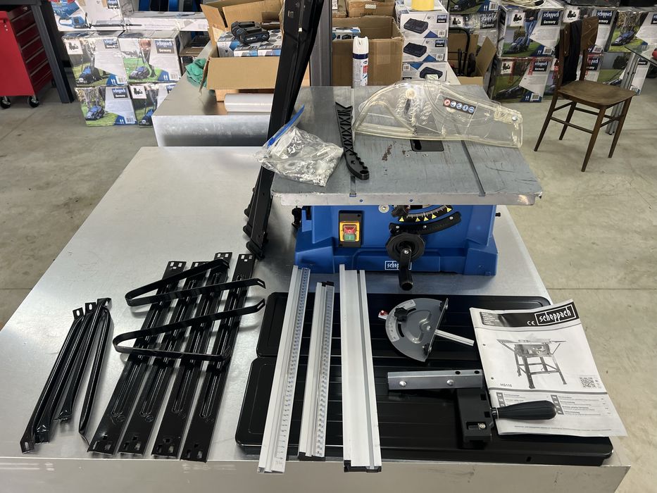 Стационарен циркуляр -Scheppach HS250L и Scheppach HS110