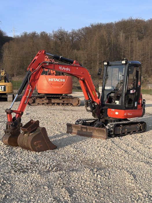 Miniexcavator Kubota KX101 3 2015/2xcupe/stare foarte buna