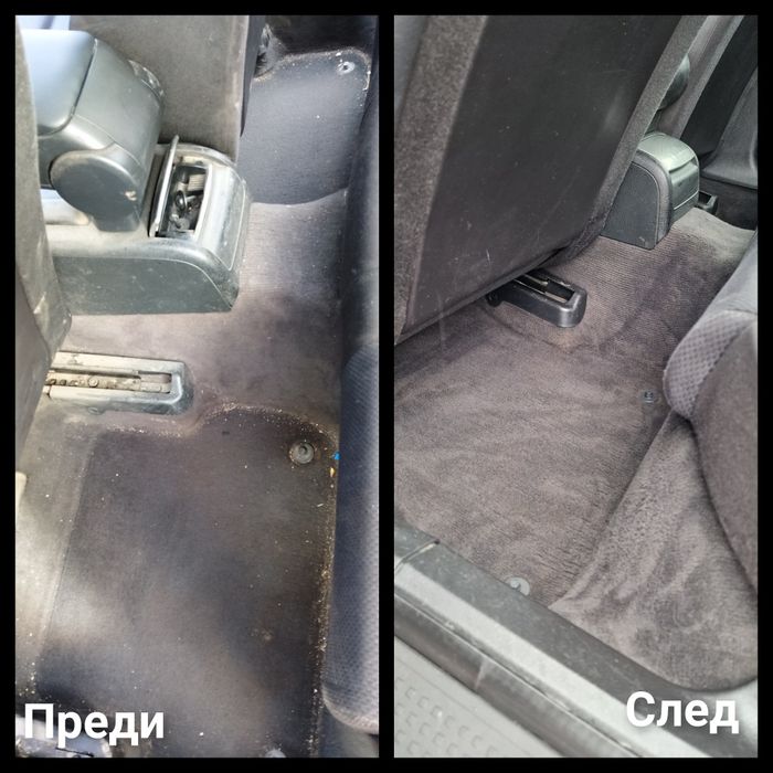 Пастиране на автомобили пране на седалки полиране на фарове