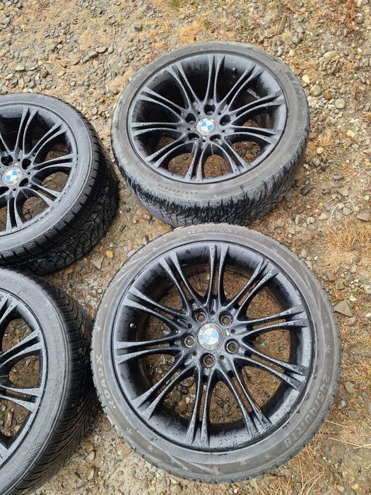 Jante roti 5x120 r18 bmw e60 e61 e90 e39 e46 e92 f10 f30 anvelope m+s 245 40 r18