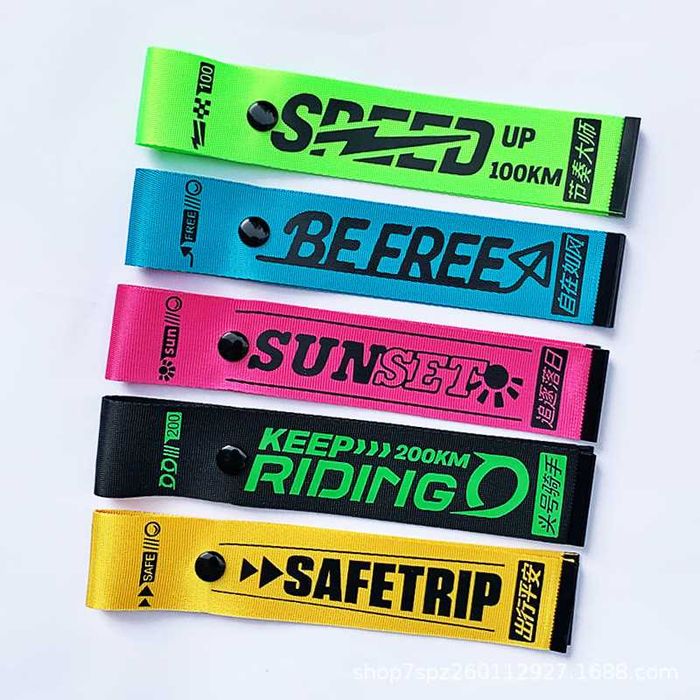 Лента Велосипедная Светоотражающая Радужная cветится в темноте для FIX