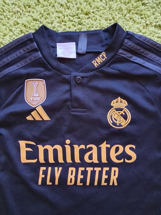 Tricou Fotbal Copii Real Madrid #5 Bellingham 2023-24