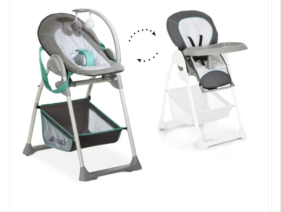 Стол за хранене 2 в 1 Hauck Sit`n Relax Hearts