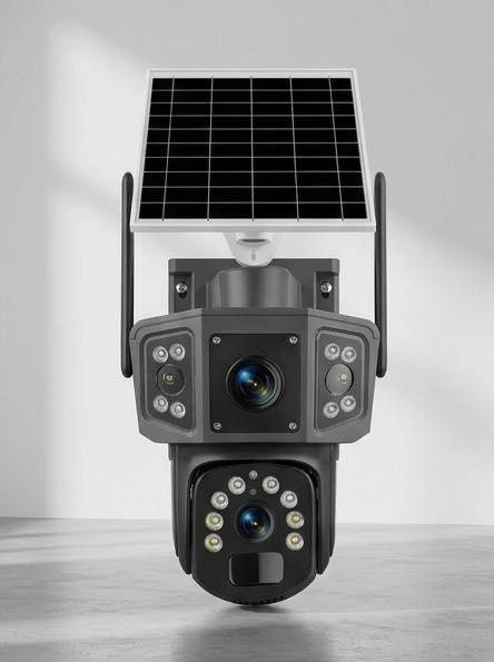 Camere supraveghere Solare Innova Duble/Simple WiFi/4G 6MP/3MP 360 grade