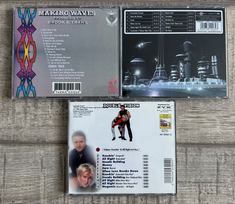 Pachet 17 Eurodance - Sonic Surfers/General Base/Double Vision/Cascada