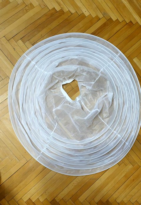 Rochie de mireasa nepurtata