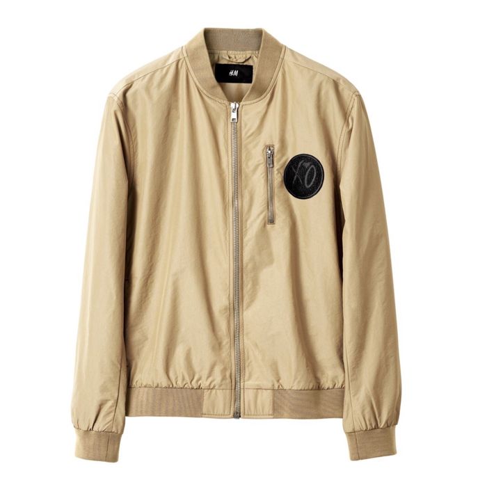 XO The Weeknd X H&M Bomber Jacket страхотно яке/бомър - L