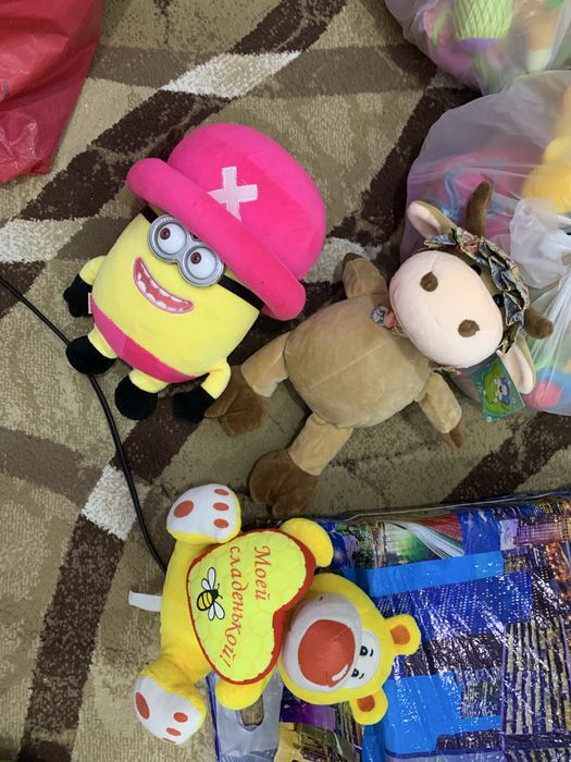 Игрушки мягкие