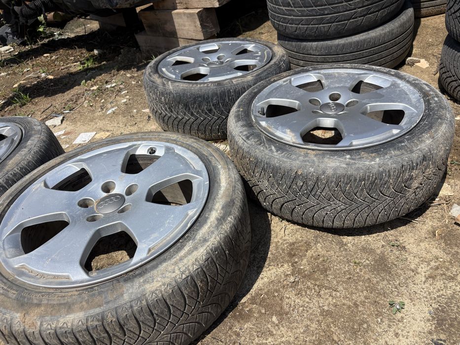 Джанти с гуми  17ки 5х112 57.1