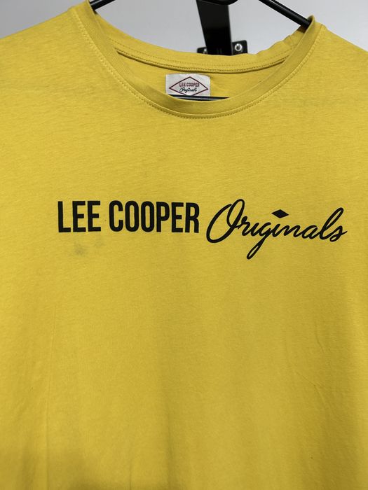 Tricou Lee Cooper galben, mărimea XL