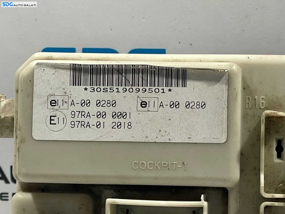 Unitate Modul Calculator Confort Panou Tablou Sigurante Ford Focus 2 2004 - 2010 Cod 4M5T-14A073-CF 6M5T-14014-LDB [L3785]