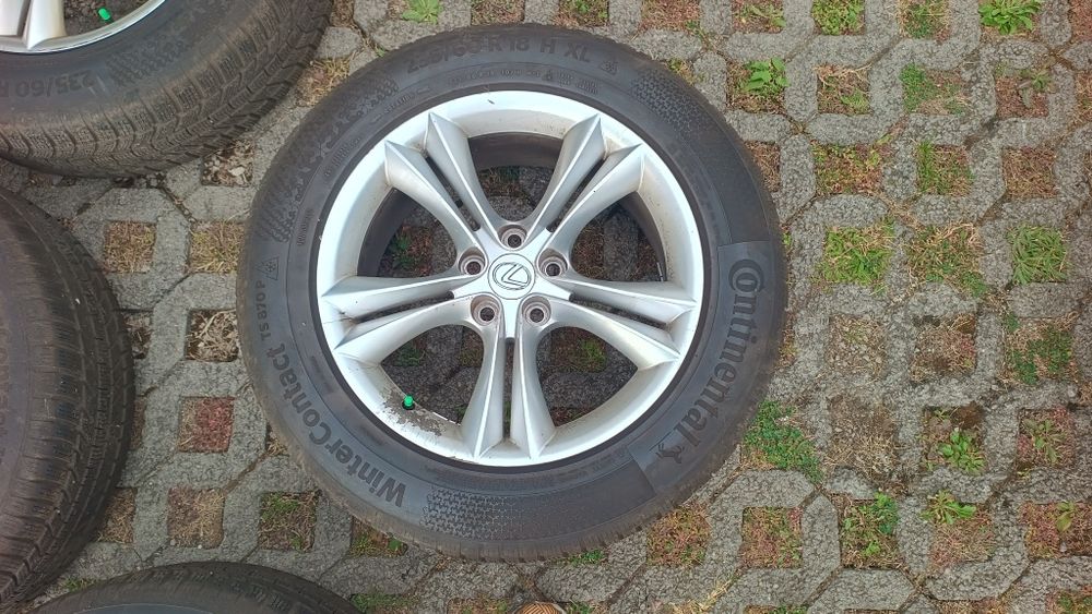 Гуми с оригинални 18" джанти за Lexus RX 450h