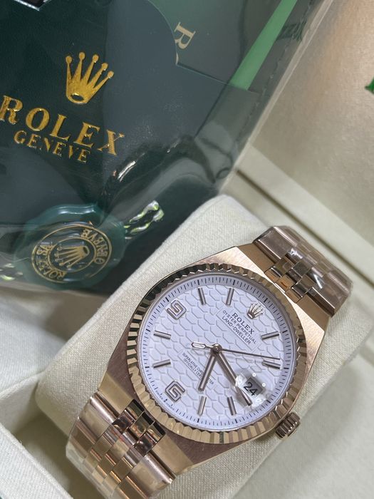 Rolex Land Dweller Roz Gold de dama
