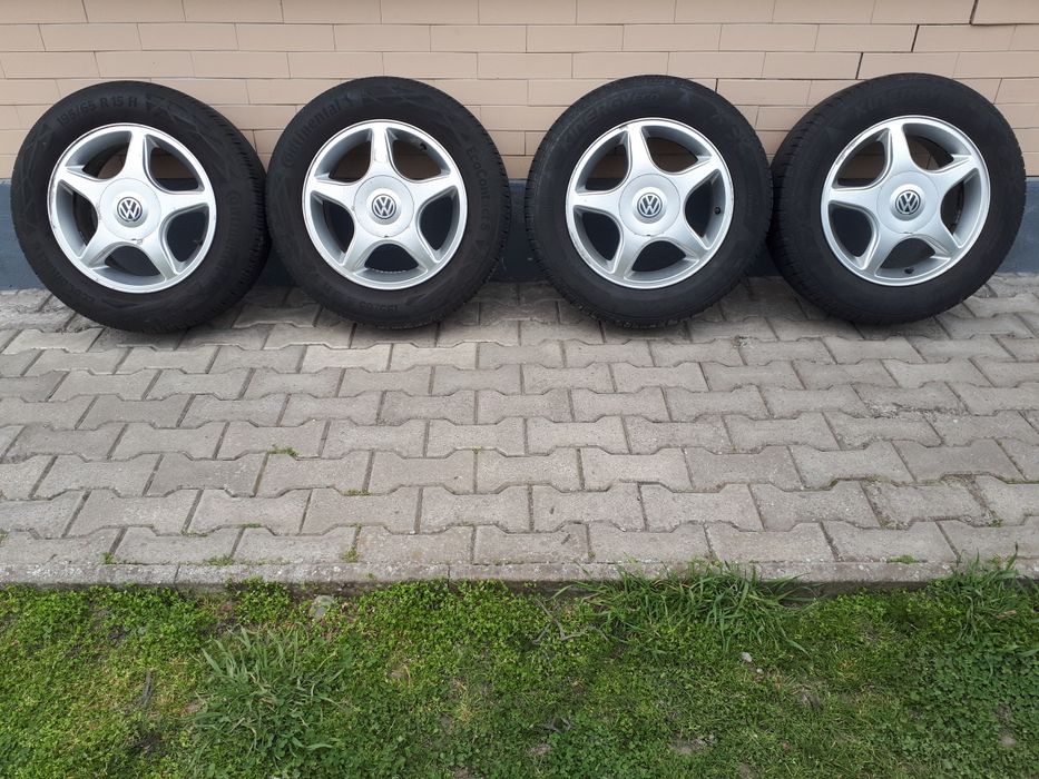 Jante aliaj Vw 15' cu anvelope