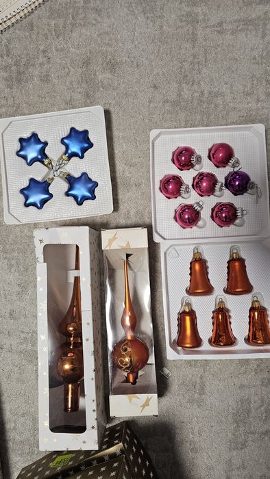 Коледни соц играчки за елха стъклени